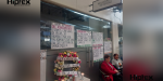 Con plantón, viudas de trabajadores del Ayuntamiento exigen pago de seguros de vida