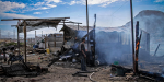 Deja incendio diez casas destruidas y un perro sin vida