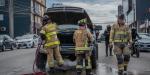 Se incendia vehículo en el bulevar Salinas por falla mecánica