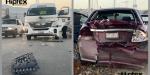 Taxi de ruta se impacta contra vehículo en bulevar 2000; hay una persona lesionada