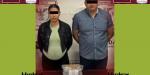 Arrestan a pareja en posesión de un kilo de heroína