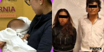 Rescata Escuadrón Violeta a bebé; detiene a sus padres por omisión de cuidados