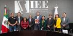 Entrega Ismael Burgueño Ruiz Primer Informe de Labores del XXV Ayuntamiento de Tijuana al IEEBC