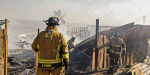 Incendio consume cuatro viviendas en Terrazas del Valle