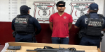 Detiene Fuerza Estatal a hombre armado en La Rumorosa