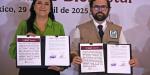 Ruiz Uribe celebra firma de convenio Secretaria del Bienestar e IMSS Bienestar