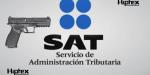 Descarta SAT que sus trabajadores estén autorizados para portar armas