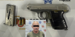 Asegura Policía Municipal de Tijuana a presunto responsable de intentar robar vehículo con arma de fuego