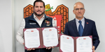 Firma Ismael Burgueño convenio de vinculación con Universidad Iberoamericana Tijuana