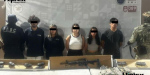 Seis detenidos, armas y vivienda asegurada durante operativo en La Rumorosa