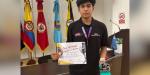 Gana premio internacional, Wilber Arano, estudiante de Panthers Robotics