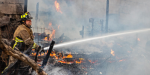 Incendio consume vivienda en la colonia Buenos Aires Sur