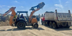 Realizan trabajos de limpieza en canalización del Río Tijuana
