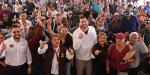 Presenta Ismael Burgueño a nueva secretaria de Bienestar ante la comunidad de la Delegación Sánchez Taboada