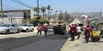 Atiende Gobierno de Ensenada con cuadrillas de bacheo diversas vialidades