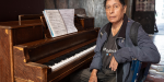 Héctor Gámez; un músico que tiene más de 50 años compartiendo su vida con el piano