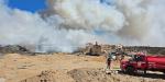 Continúan sofocando incendio del basurero de Lázaro Cárdenas