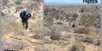 Localizan huesos humanos en camino vecinal de San Quintín