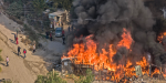 Incendio consume una casa en la colonia Horóscopo