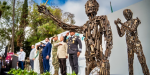 Inauguran exposición 'Transformación: Esculturas por la Paz y la Esperanza’