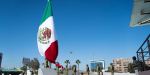 Encabeza Ismael Burgueño ceremonia del Día de la Bandera