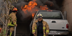 Se incendia casa de supervisor de Bomberos; sus hijos salen ilesos