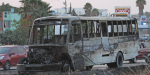 Incendio consume camión de transporte de personal