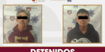 Captura Policía Municipal a dos sujetos por robo con violencia