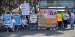 Cientos de maestros exigen justicia para el profesor Esteban, quien será sentenciado este día