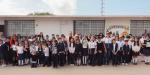 Entrega Secretaría de Educación y Damas Voluntarias de Cruz Roja 553 útiles escolares a estudiantes