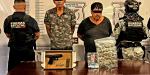 Caen dos sujetos en posesión de arma y droga