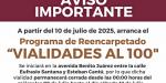 Programa de reencarpetado “Vialidades al 100” inicia el 10 de julio en Tecate