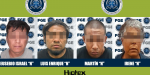 Detienen a cuatro personas durante cateo por narcomenudeo