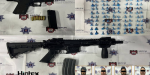 Asegura Policía Municipal a personas con armas y droga
