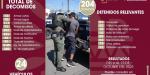 Refuerza Policía Municipal acciones preventivas; aseguran armas y sustancias prohibidas