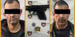 Rescata Policía Municipal a mujer y detiene a dos hombres armados