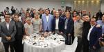 Convive Ismael Burgueño con representantes de los medios de comunicación en el marco del Día de la Libertad de Expresión