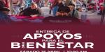 Este sábado en Tecate, jornada de entrega de apoyos para el bienestar