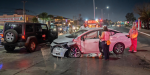 Conductor ebrio provoca choque en Calzada Tecnológico