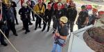 Fortalecen preparación de Bomberos de Tijuana en rescate vertical avanzado