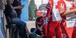 Hombre es atropellado al interior de un estacionamiento