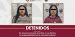 Detienen a dos mujeres por robo a comercio en Lomas de la Presa