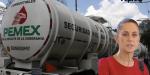 Niega Sheinbaum desabasto de gasolina en México; asunto de transporte, asegura