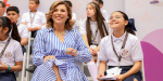 Celebran gobernadora Marina del Pilar y niña gobernadora Karla Nicole Cuevas, Día de la Niñez