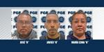La Fiscalía General del Estado detiene a tres personas durante cateos por narcomenudeo