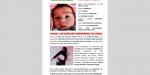 Emiten Alerta Amber Baja California para la pequeña Amara de tres semanas de nacida