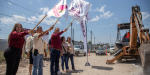 Inició CESPT red de alcantarillado sanitario en Granjas Familiares del Matamoros