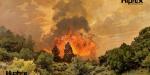 Bomberos intensifican labores en incendio forestal Complejo Tecate 2