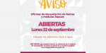 Abiertas oficinas de recaudación y repuve el lunes 22 de septiembre: SAT BC