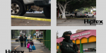 Dejan cabeza cercenada y restos humanos enfrente del Mercado Hidalgo